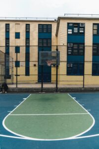 HDPE Sheet in Basketball Court